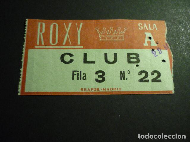 Cine: MADRID CINE ROXY ENTRADA DE CINE - Foto 1
