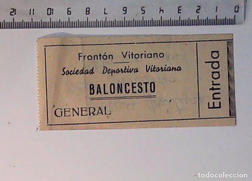 Cine: ENTRADA BALONCESTO FRONTON VITORIANO - Foto 1