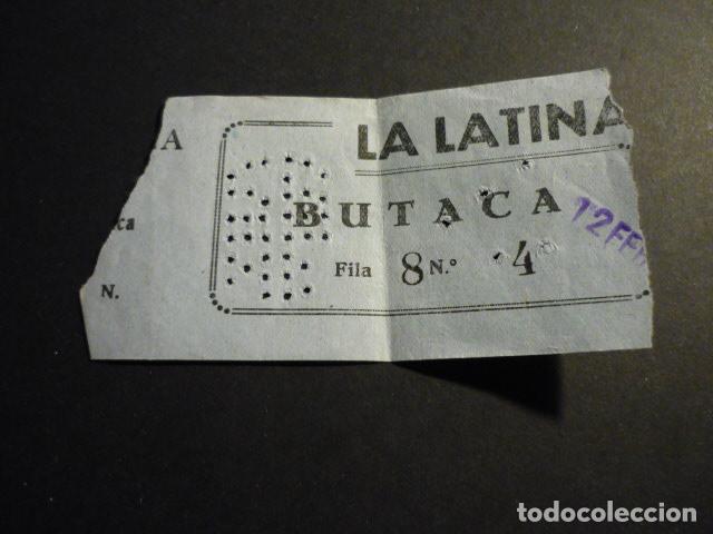 Cine: MADRID CINE LA LATINA ANTIGUA ENTRADA DE CINE - Foto 1