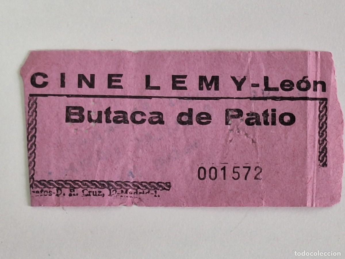 Cine: ENTRADA CINE LEMY LEON 1979 - Foto 1