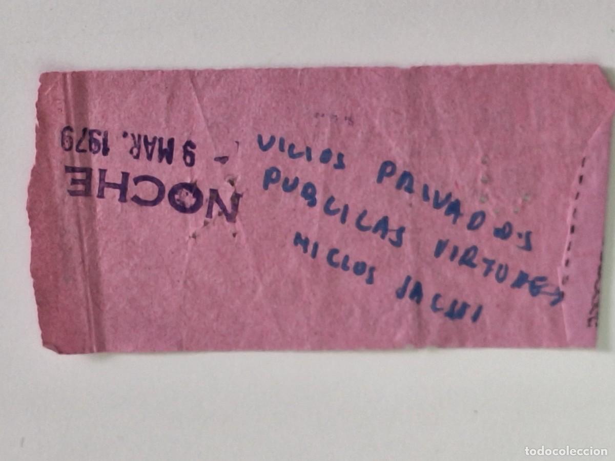 Cine: ENTRADA CINE LEMY LEON 1979 - Foto 2