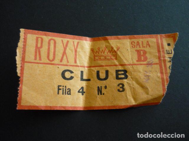 Cine: MADRID CINE ROXY ANTIGUA ENTRADA - Foto 1