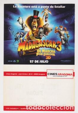 Cine: MADAGASCAR 3 (Cines Aragonia) - Foto 1