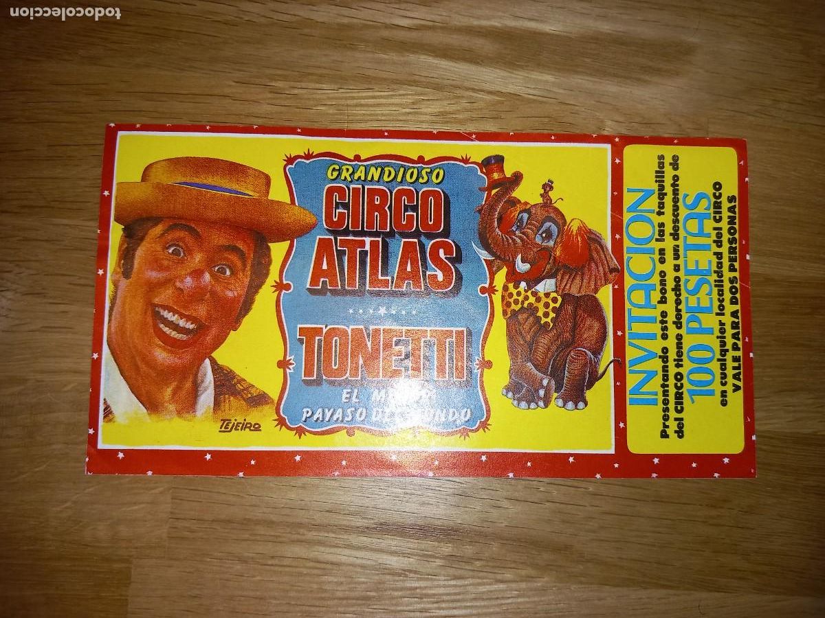 Cine: Entrada circo atlas tonetti - Foto 1