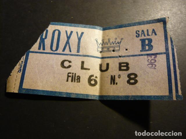 Cine: MADRID CINE ROXY ANTIGUA ENTRADA - Foto 1