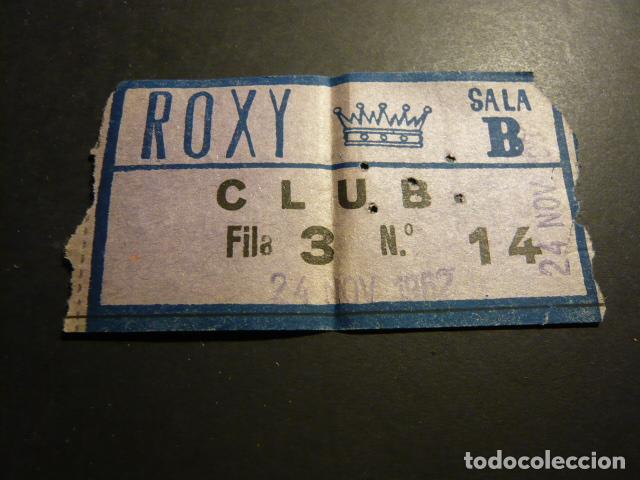 Cine: MADRID CINE ROXY ANTIGUA ENTRADA - Foto 1