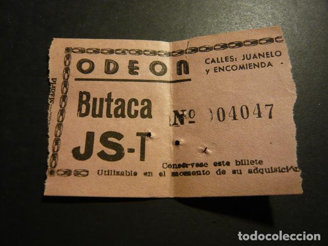 Cine: MADRID CINE ODEON ANTIGUA ENTRADA - Foto 1