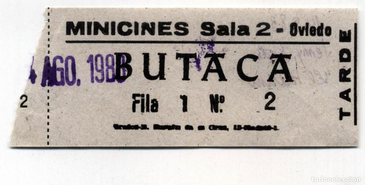 Cine: ENTRADA MINICINES OVIEDO 1983 - Foto 1