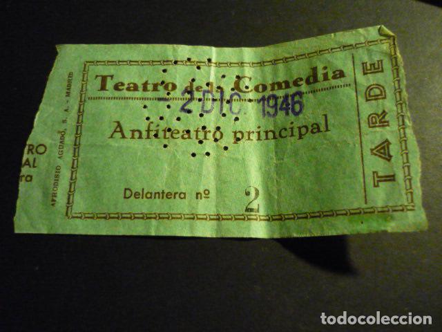 Cine: MADRID TEATRO DE LA COMEDIA ANTIGUA ENTRADA - Foto 1