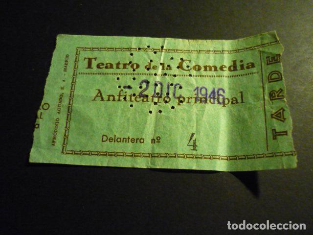 Cine: MADRID TEATRO DE LA COMEDIA ANTIGUA ENTRADA - Foto 1