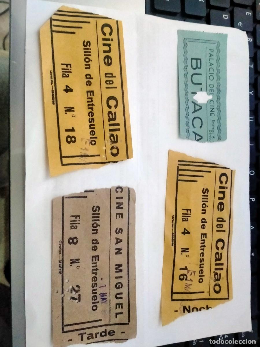 Cine: entradas de madrid antiguas - Foto 1