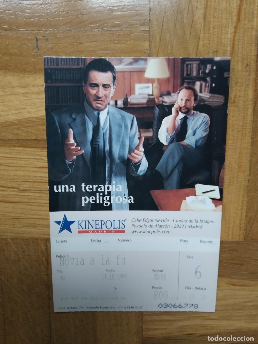 Cinema: ENTRADA CINE KINEPOLIS UNA TERAPIA PELIGROSA ROBERT DE NIRO. NOVIA A LA FUGA VER FOTOS