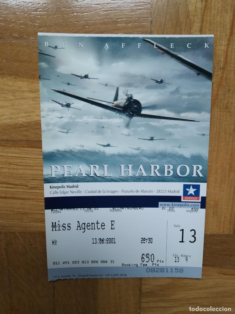Cinema: ENTRADA CINE KINEPOLIS PEARL HARBOR BEN AFFLECK. MISS AGENTE ESPECIAL VER FOTOS