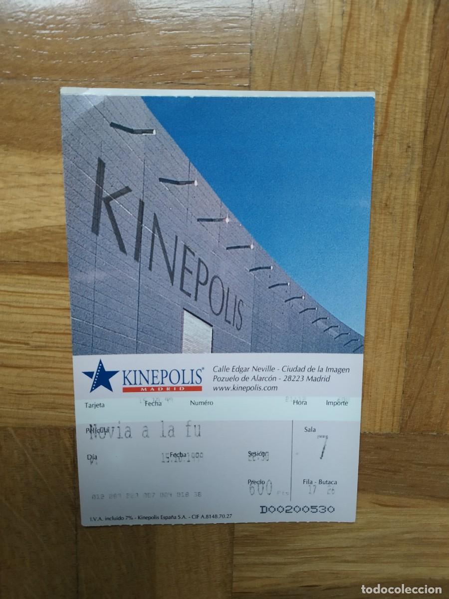 Cinema: ENTRADA CINE KINEPOLIS NOVIA A LA FUGA VER FOTOS