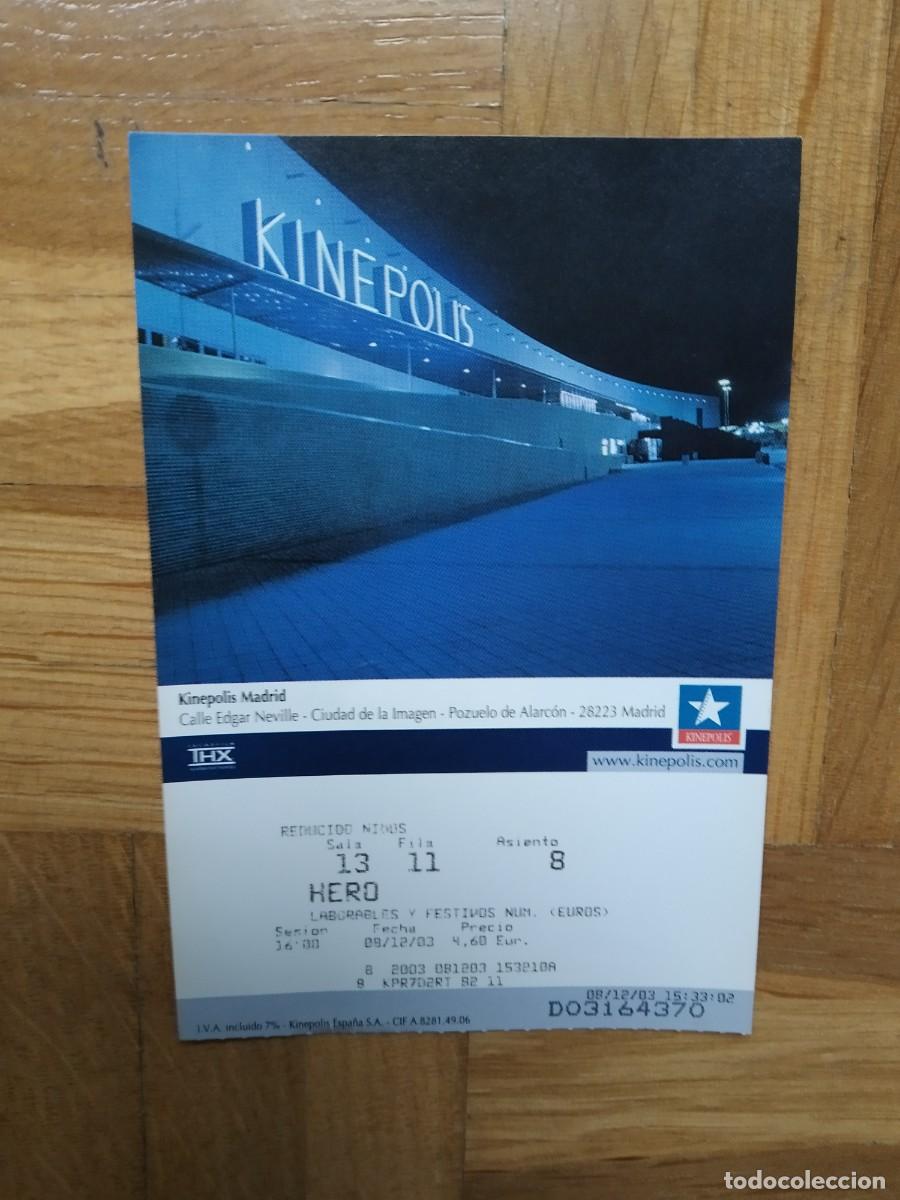 Kino: ENTRADA CINE KINEPOLIS HERO VER FOTOS