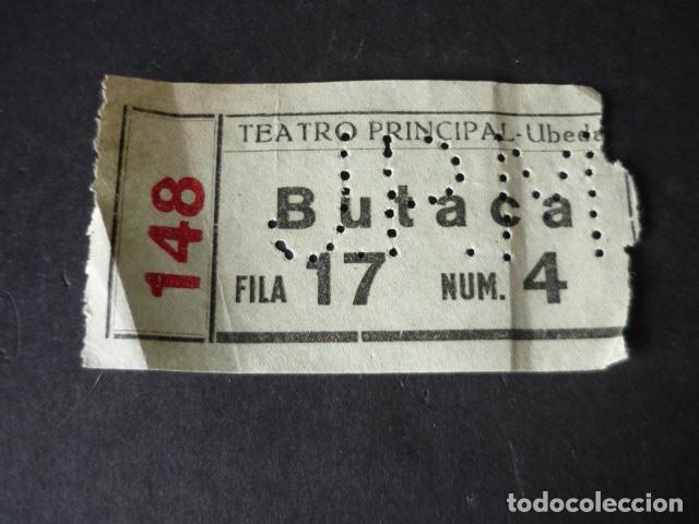 Cinema: ENTRADA TEATRO PRINCIPAL UBEDA JAEN