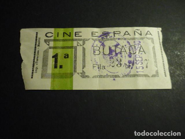 Cinema: ANTIGUA ENTRADA DE CINE A&Ntilde;OS 30 CINE ESPA&Ntilde;A MADRID