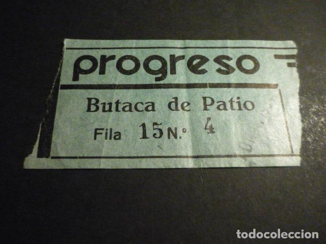 Kino: ANTIGUA ENTRADA DE CINE A&Ntilde;OS 30 CINE PROGRESO MADRID