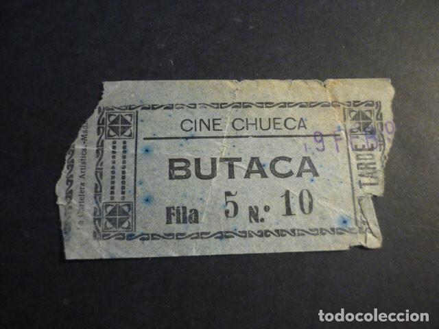 Cinema: ANTIGUA ENTRADA DE CINE A&Ntilde;OS 20 30 CINE CHUECA MADRID
