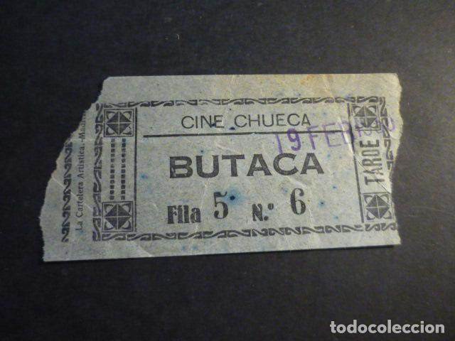 Cinema: ANTIGUA ENTRADA DE CINE A&Ntilde;OS 20 30 CINE CHUECA MADRID