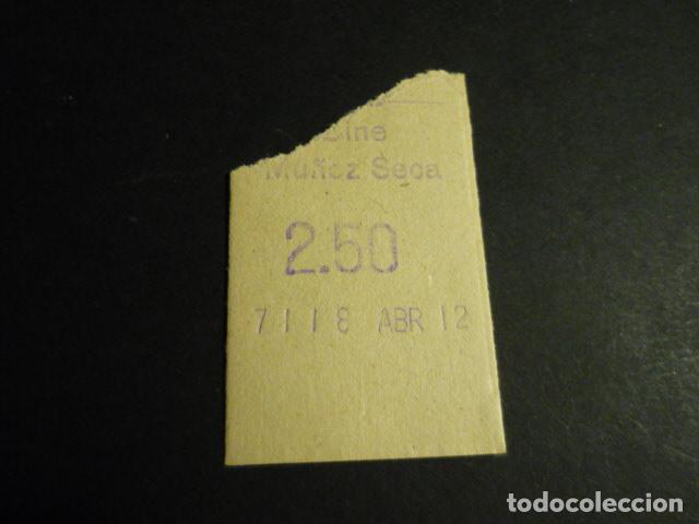 Cinema: ANTIGUA ENTRADA DE CINE A&Ntilde;OS 20 CINE MU&Ntilde;OZ SECA MADRID