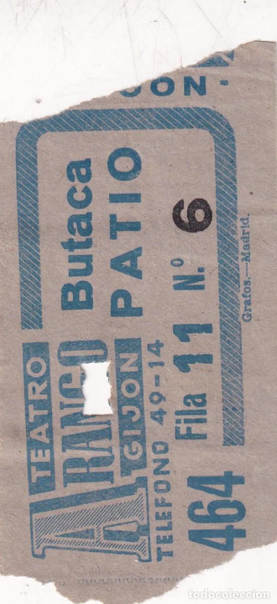 Cin&eacute;ma: Teatro Arango Gij&oacute;n Cine. Butaca patio.