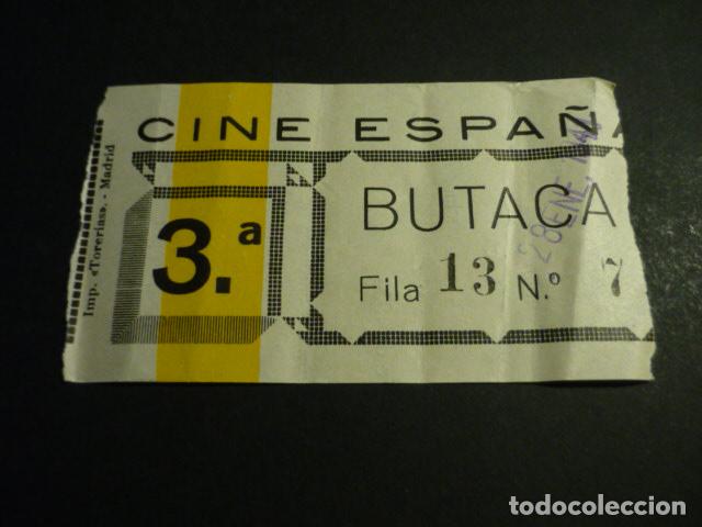 Cin&eacute;ma: ANTIGUA ENTRADA DE CINE CUENCA CINE ESPA&Ntilde;A