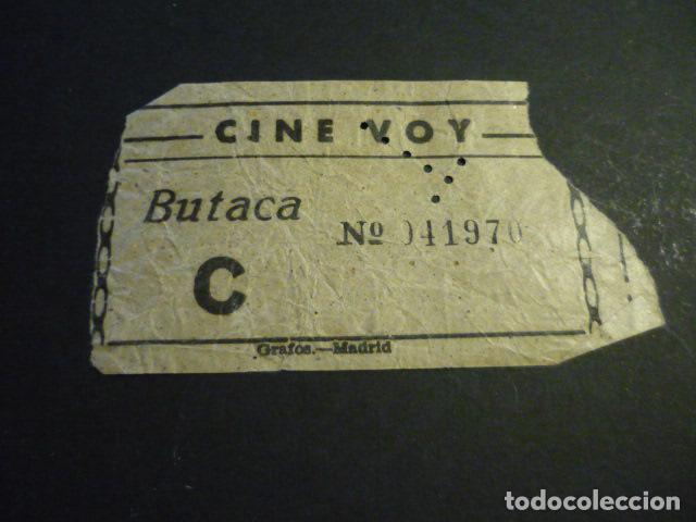 Cin&eacute;ma: ANTIGUA ENTRADA DE CINE A&Ntilde;OS 40-50 CINE VOY MADRID