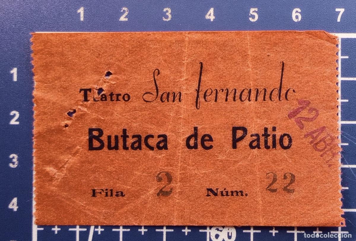 Cine: ENTRADA/TIQUET - TEATRO SAN FERNANDO