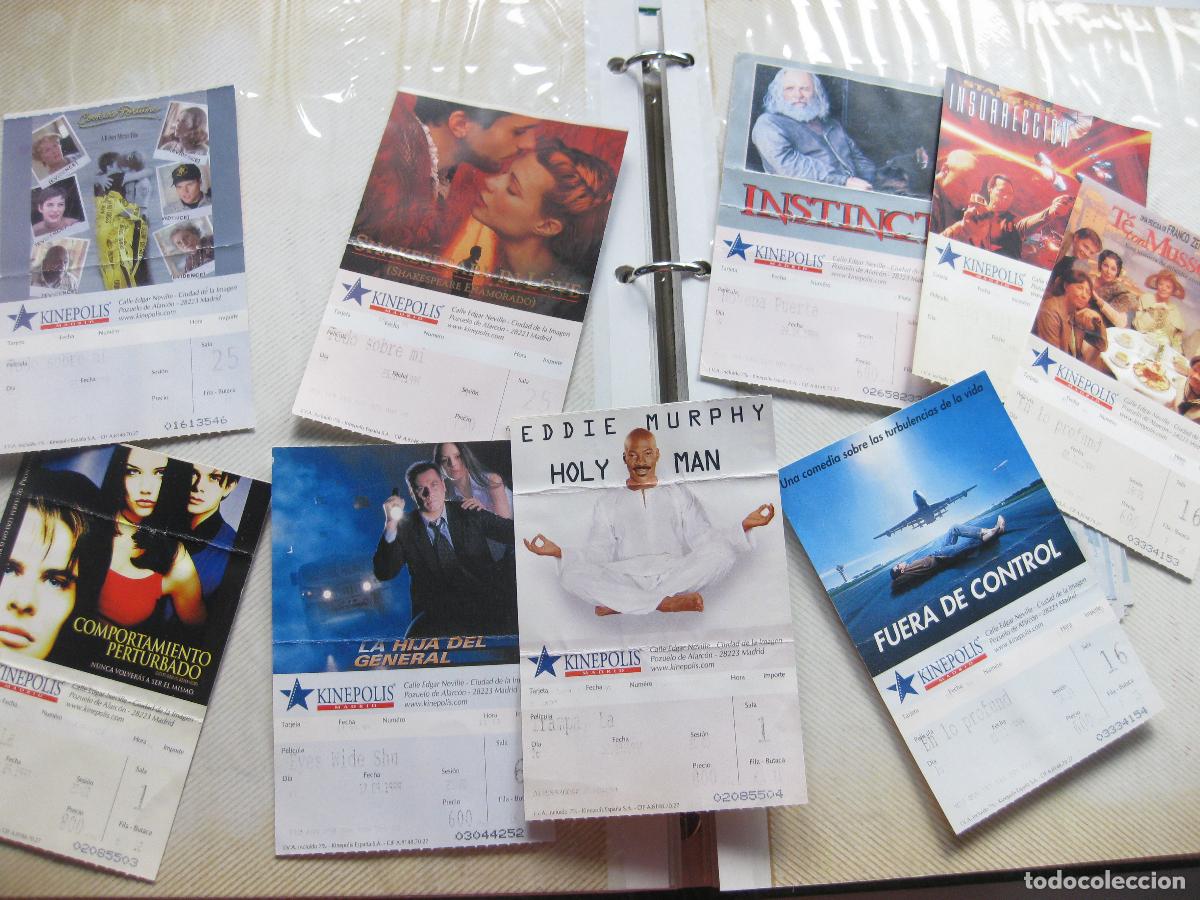 Cine: GRAN COLECCI&Oacute;N DE ENTRADAS DE CINE. PEL&Iacute;CULAS KIN&Eacute;POLISY OTROS CINES. VER FOTOS