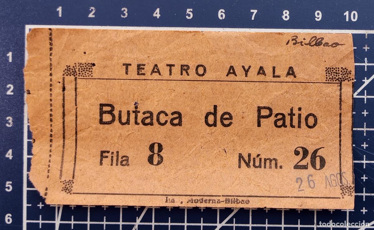 Kino: ENTRADA/TIQUET - TEATRO AYALA - BILBAO