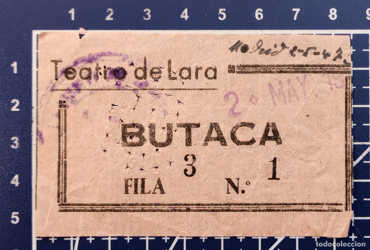 Cine: ENTRADA/TIQUET - TEATRO DE LARA - MADRID - 1947