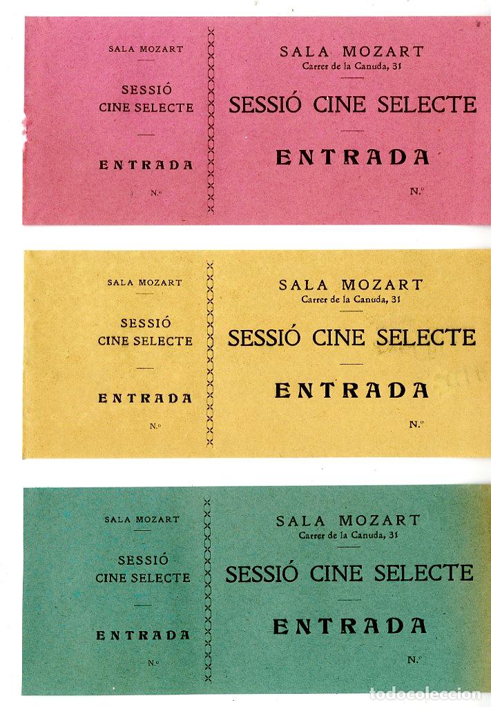 Cine: 3 Entradas Sala Mozart, sessi&oacute; cine selecte