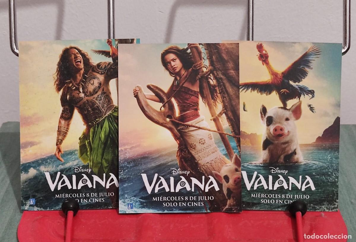 Cine: Vaiana (2026) - 3 Entradas promocionales de cine