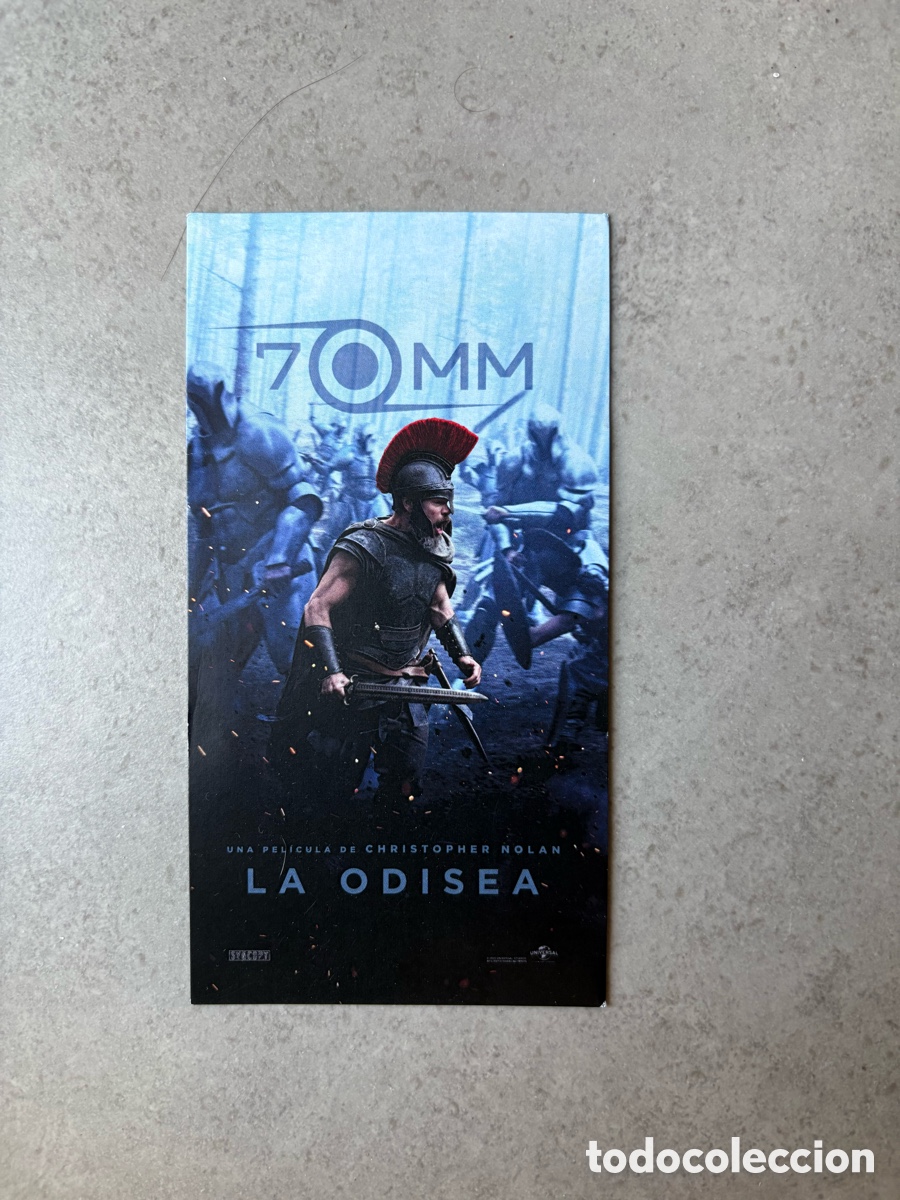 Cine: Megaentrada entrada La Odisea (The Odyssey) de Christopher Nolan para pase especial en 70mm Espa&ntilde;a