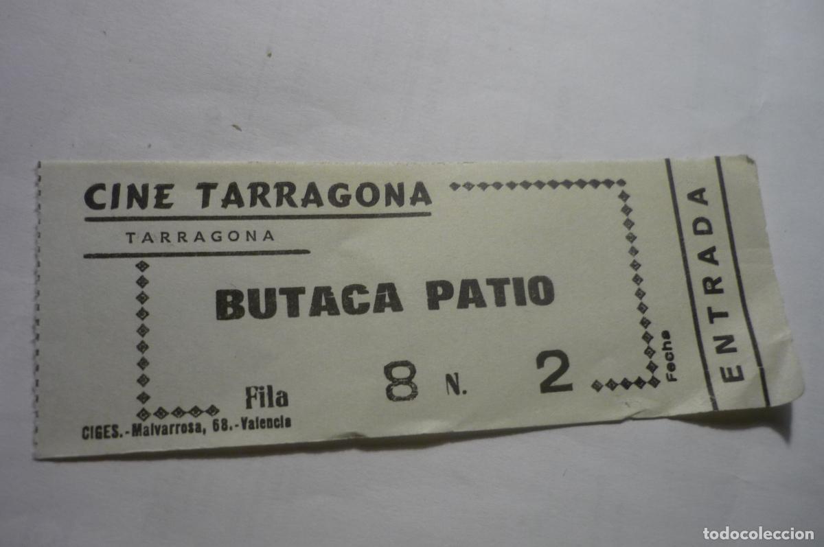 Cine: entrada cine tarragona butaca