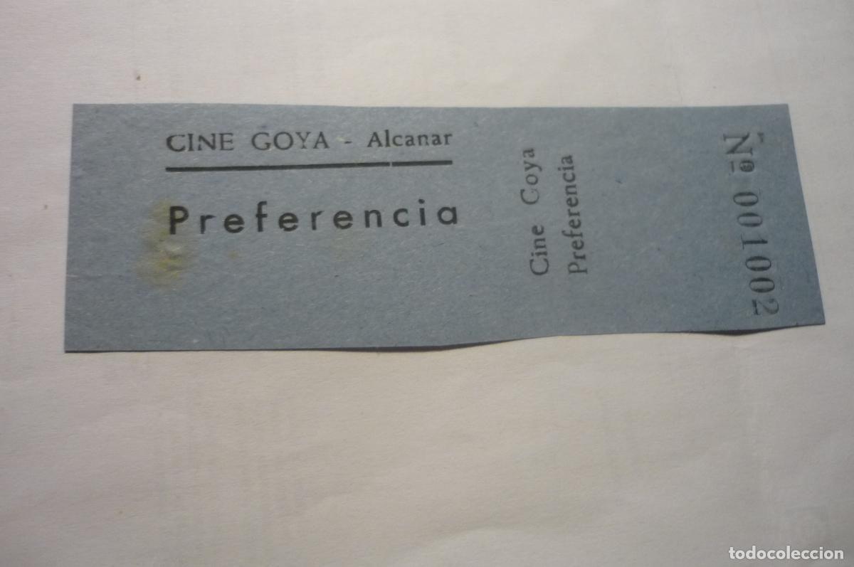 Cine: entrada cine goya alcanar