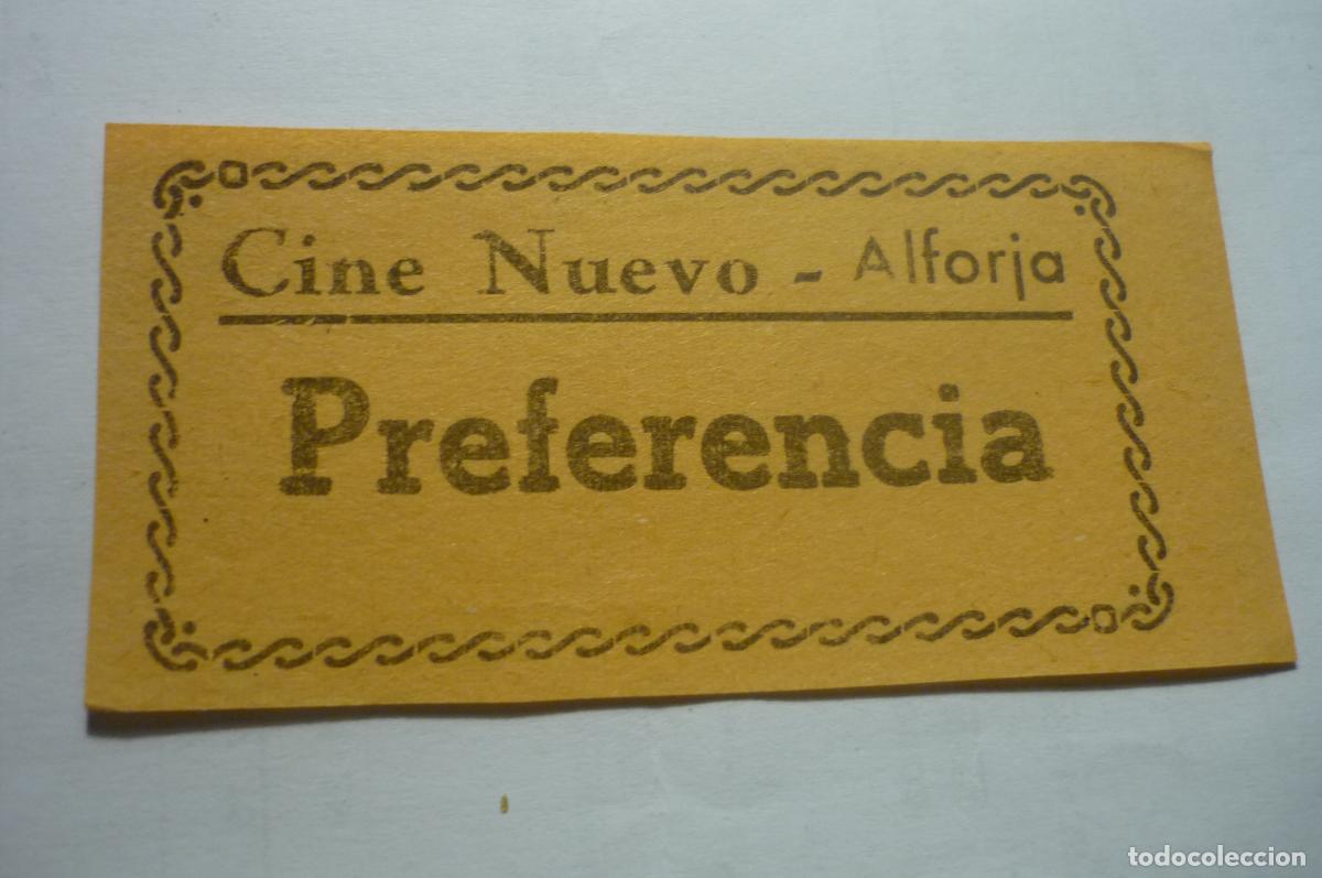 Cine: entrada cine nuevo alforja