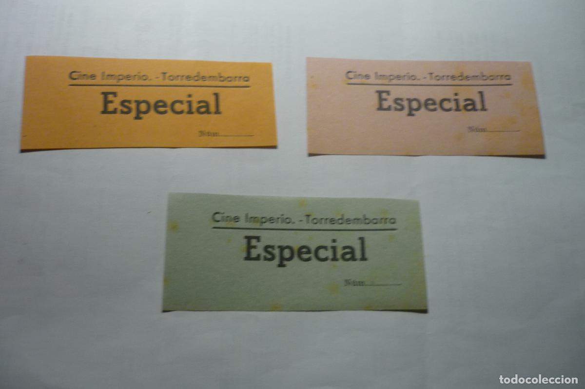 Cin&eacute;ma: lote entradas cine imperio torredembarra