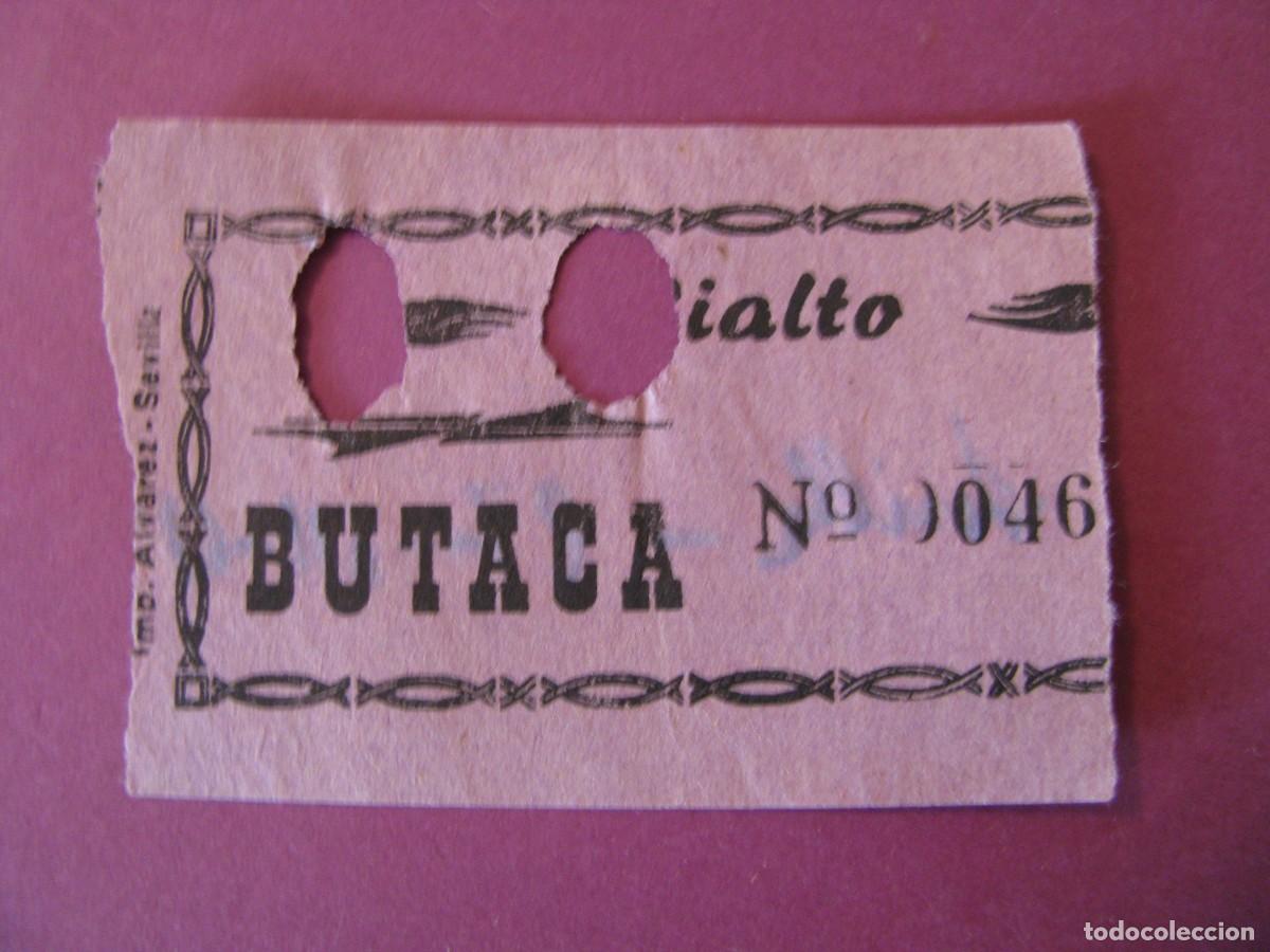 Cinema: ENTRADA DE CINE. RIALTO, SEVILLA. 1961. DETRAS VIENE LA FECHA