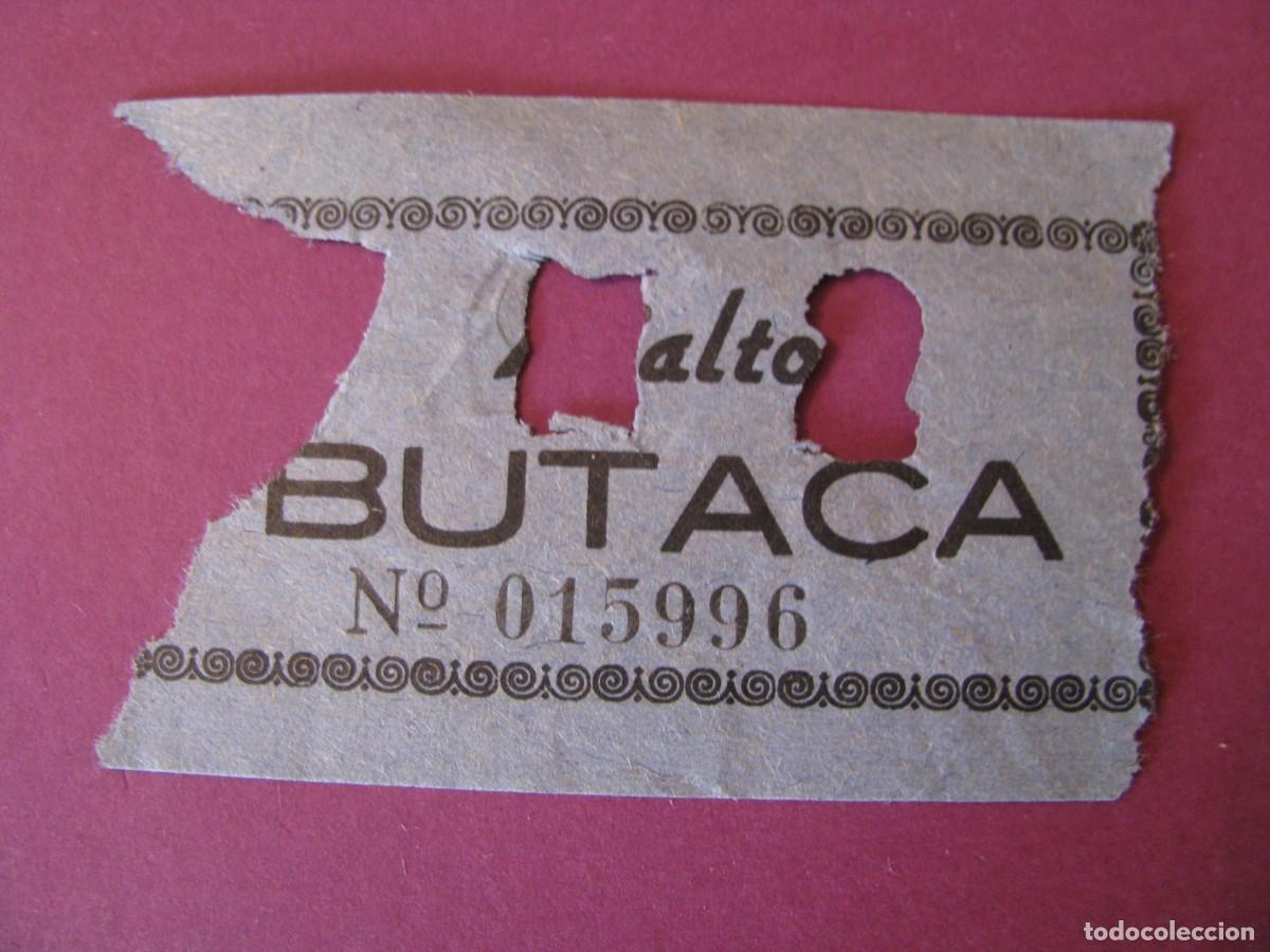 Cine: ENTRADA DE CINE. RIALTO, SEVILLA. 1959. DETRAS VIENE LA FECHA Y EL NOMBRE DE LA PELICULA.