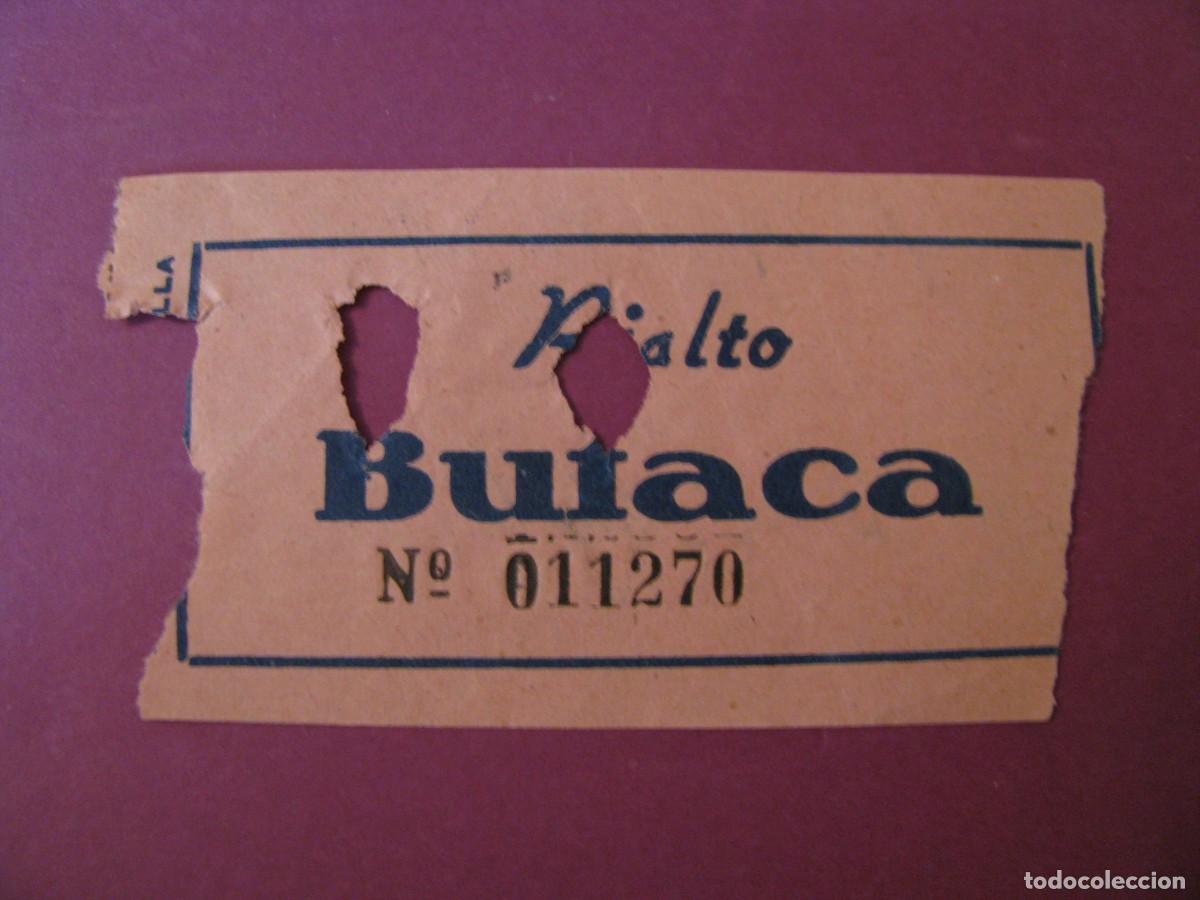 Cine: ENTRADA DE CINE. RIALTO, SEVILLA. 1959. DETRAS VIENE LA FECHA Y EL NOMBRE DE LA PELICULA.