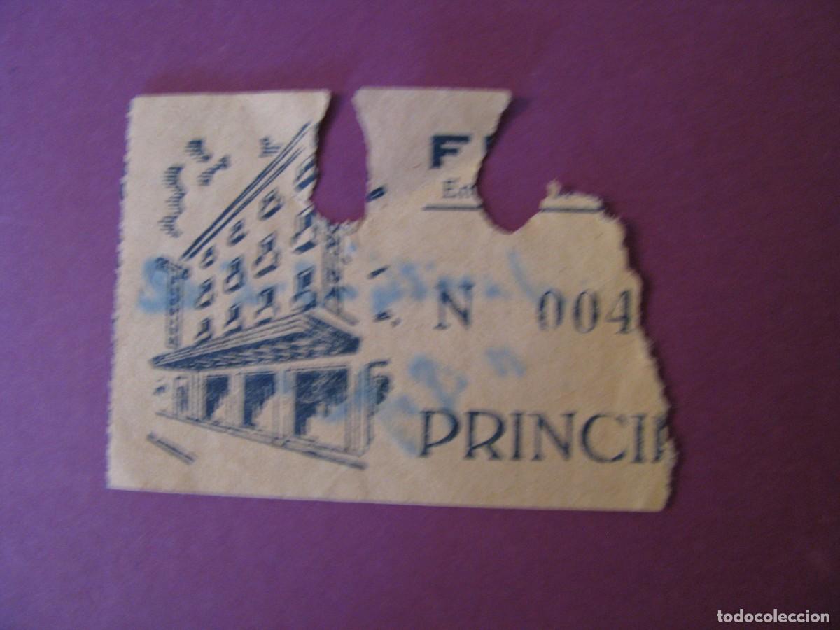 Cine: ENTRADA DE CINE FLORIDA, SEVILLA. 1962. DETRAS VIENE LA FECHA Y EL NOMBRE DE LA PELICULA