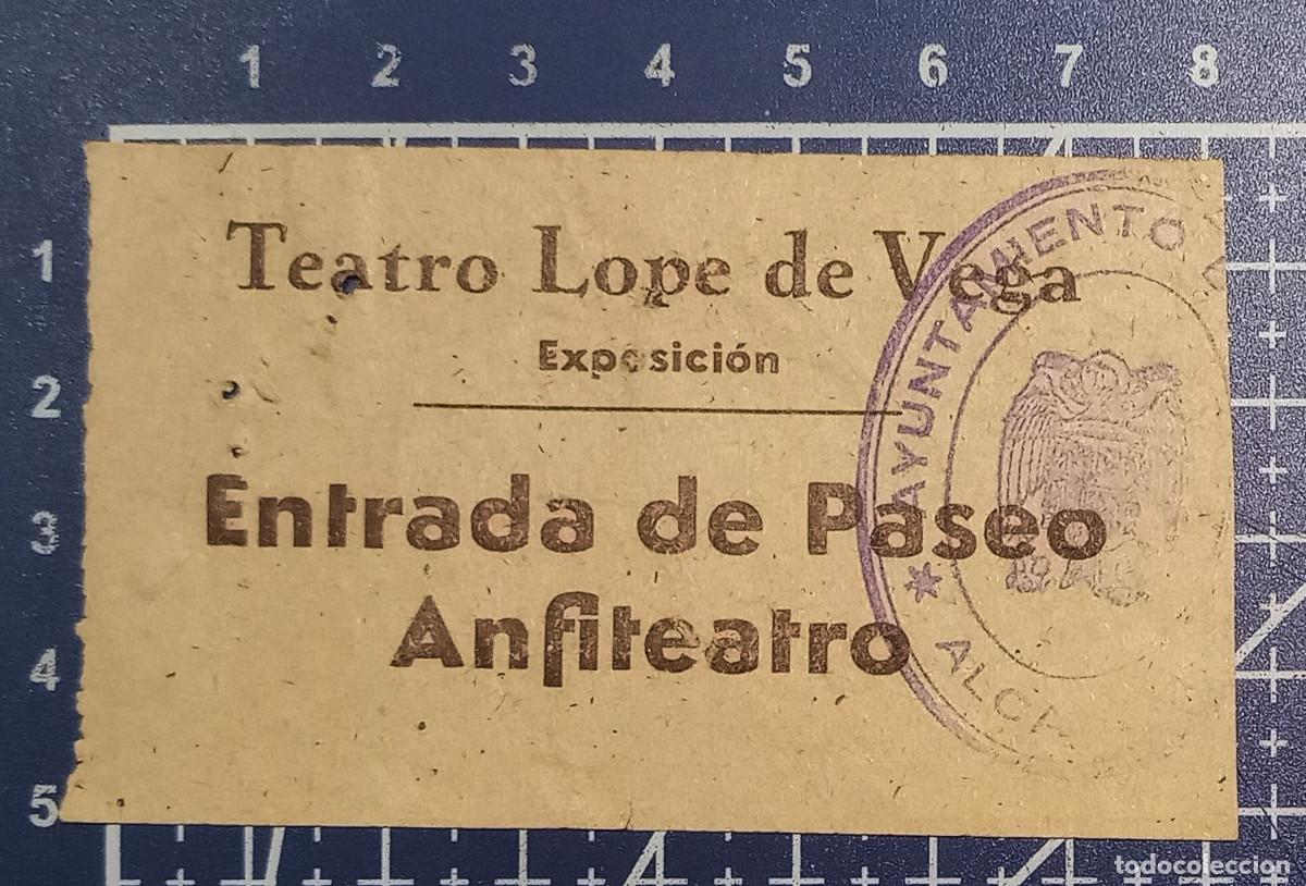 Cine: ENTRADA/TIQUET - TEATRO LOPE DE VEGA