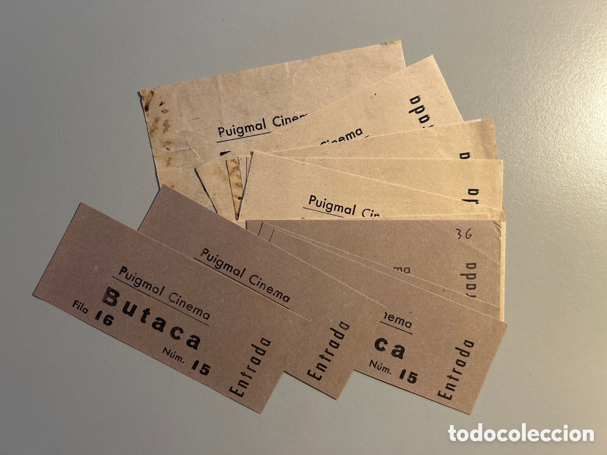 Cine: 14 entradas PUIGMAL Cinema &ndash; Cine &ndash; A&ntilde;os 1940