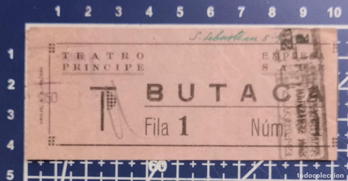 Cine: ENTRADA/TIQUET - TEATRO PRINCIPE - SAN SEBASTIAN