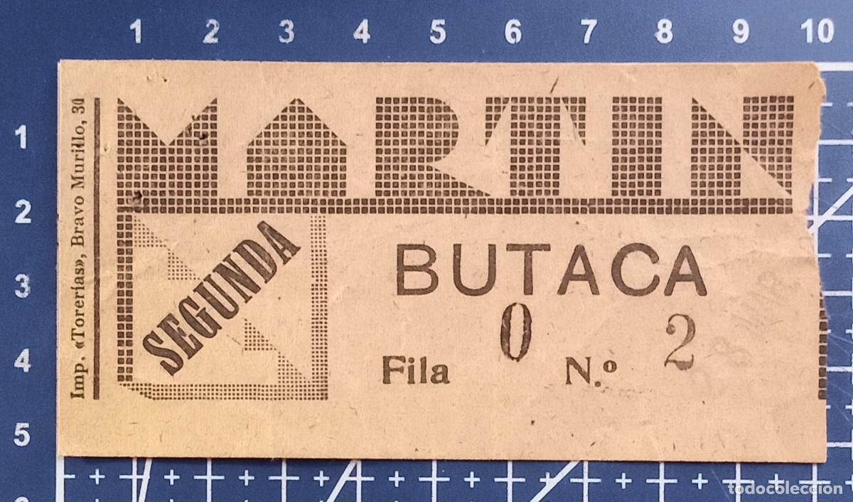 Cine: ENTRADA/TIQUET - MARTIN