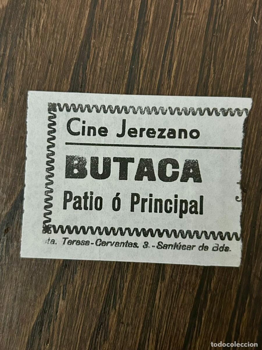 Cinema: ENTRADA CINE JEREZANO - JEREZ DE LA FRONTERA 1979