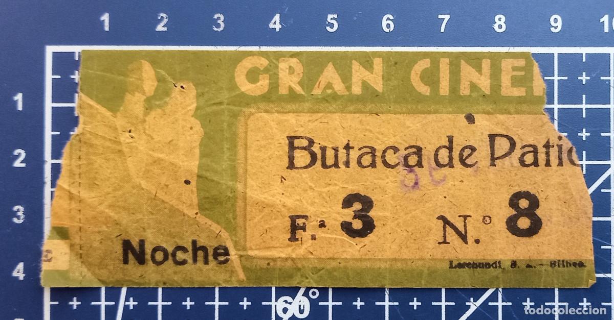 Cine: ENTRADA/TIQUET - GRAN CINEMA