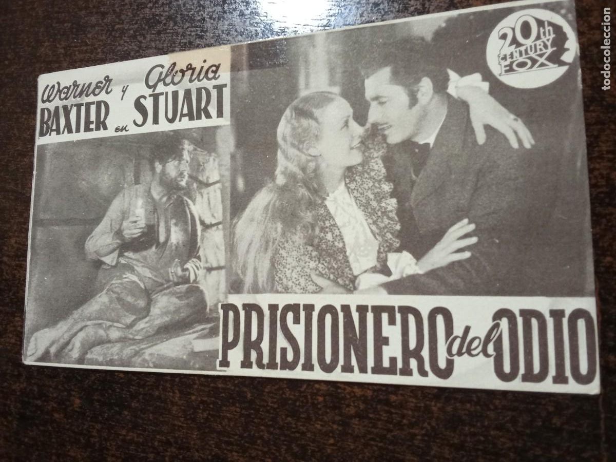 Cin&eacute;ma: Prisionero del odio.